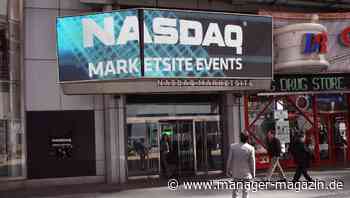 Dax knickt ein, Nasdaq setzt Rekordjagd fort