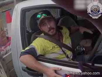 Australian man fights off deadly snake that attacked him in his car while he drove down the highway