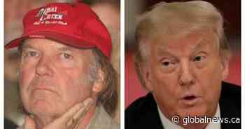 Neil Young writes Trump open letter after U.S. president continues to use his music