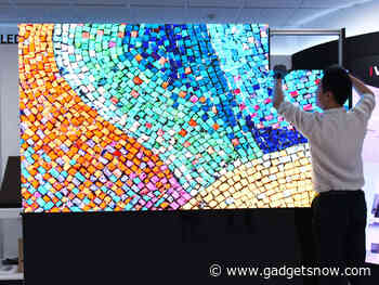 LG unveils LED signage with non-contact connectors