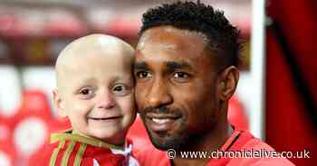 Jermain Defoe shares final photo with Bradley Lowery in moving tribute