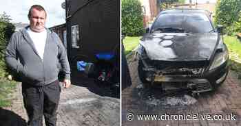 Taxi driver on Universal Credit has car torched days before going back to work