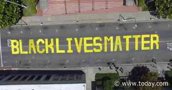 Two accused of painting over Black Lives Matter mural charged with hate crime in California