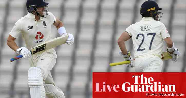 England v West Indies: first Test, day one – as it happened