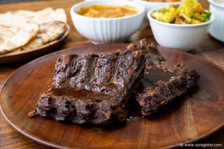Best thing I ate: Tandoori pork ribs and chili-infused chicken, family style