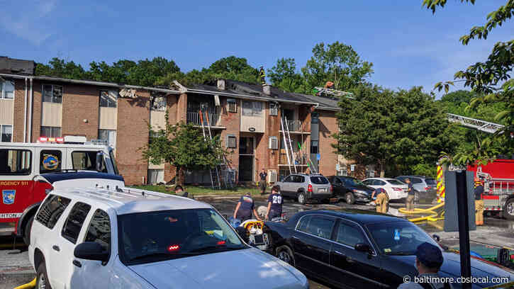 Report Of Rock Throwing Unfounded At Middle River Apartment Fire, Police Say