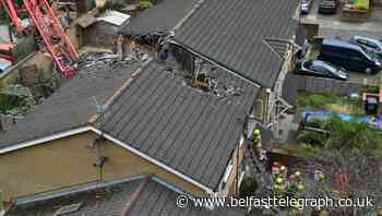 Witness to crane crash: My family are lucky to be alive