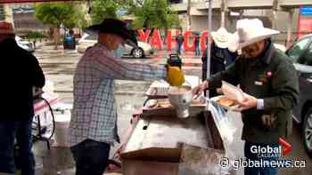 Not even a pandemic can stop the Calgary Stampede BMO Kids’ Day Pancake Drive