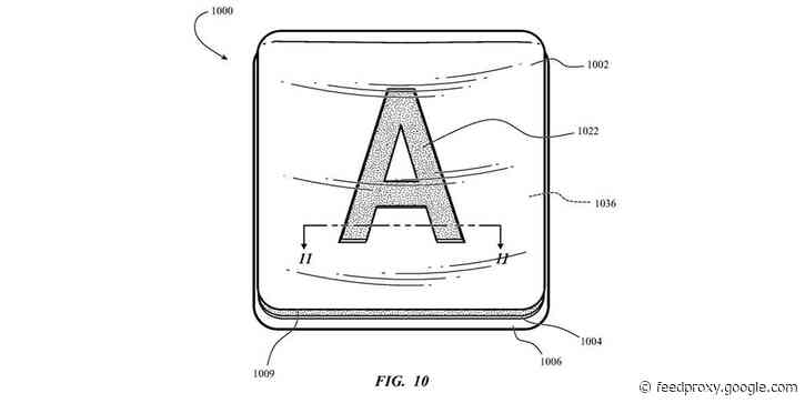 Apple patent describes transparent glass keycaps for greater keyboard durability