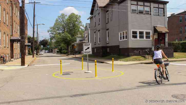 City Of Pittsburgh Testing Out Traffic Circles Along North Euclid Avenue