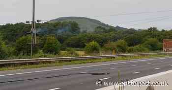 Live updates: M5 closed in both directions as live power cable falls down