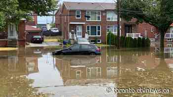 Flooding and power outages reported after wild storm slams Toronto