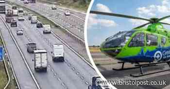Man rushed to Southmead Hospital following M5 incident