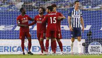 Liverpool remain on course for Premier League record after Mohamed Salah brace