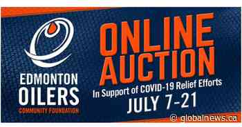 Global Edmonton supports: Edmonton Oilers Community Foundation Online Auction