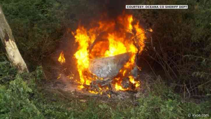 Good Samaritan pulls man from fiery crash