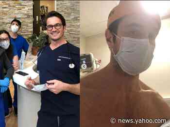 A New York doctor who recovered from COVID-19 and treated over 800 infected patients warns of overwhelmed hospitals that will feel 'like you're in a war zone'