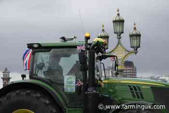 Farmers protest in London against low-quality food imports