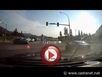 Dashcam footage shows six cars driving through red stop light - West Kelowna News - Castanet.net