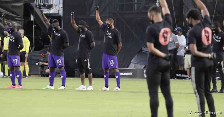 MLS returns to action after poignant moment of silence