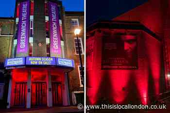 Greenwich and Dartford theatres light up in 'emergency red'