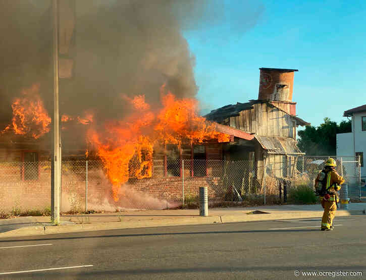 Teen arrested, suspected of starting fire that burned Johnny Rebs’ building in Orange