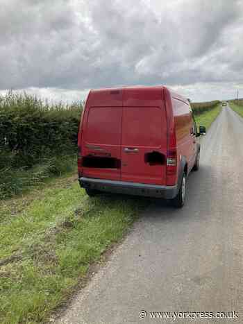 One brake light out - and van driver ended up arrested with vehicle seized