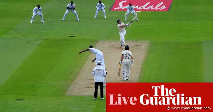 England v West Indies: first Test, day two – live!