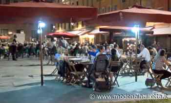 Modena, più spazio alla movida fino a fine settembre - modenaindiretta.it