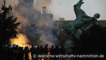 Corona-Ticker vom Donnerstag: Schwere Ausschreitungen in Belgrad