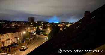 Blaze breaks out at tower block in Speedwell