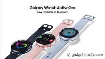 Samsung Galaxy Watch Active 2 4G Aluminium Edition Launched in India