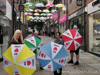 Brollywalk spreads the message: We Love York
