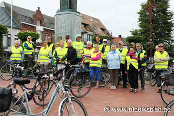 Vief en Burgersgilde gaan samen fietsen (Lichtervelde) - Het Nieuwsblad