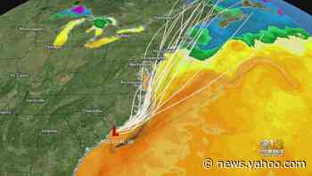 Potential Tropical Storm System Developing In The Carolinas, Could Move Northeast