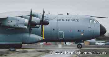 Massive A400M Airbus Atlas spotted over Birmingham as RAF reveals why