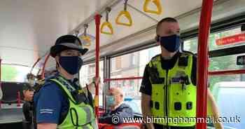 Commuter crackdown - passenger arrested for refusing to wear face covering