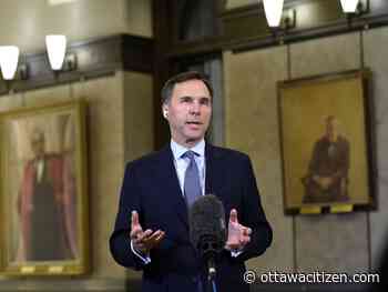 Page: Morneau's economic and fiscal snapshot raises big questions about the future