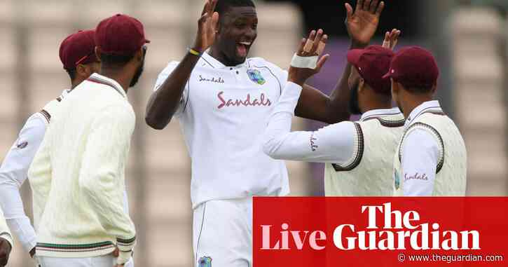 England all out for 204 against West Indies: first Test, day two – live!