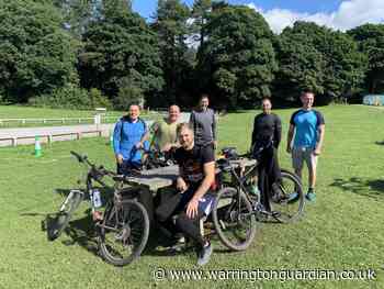 Lymm man does coast to coast to raise money for Alder Hey