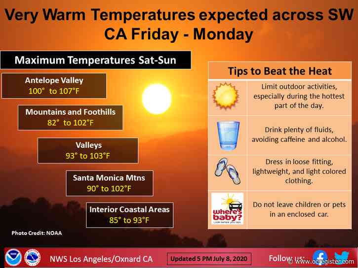 How hot is it getting Thursday in your Southern California community?