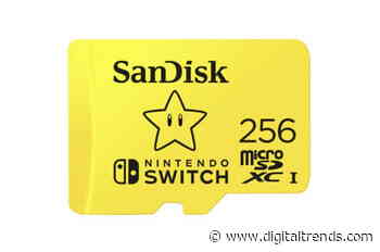 SanDisk 256GB microSD for Nintendo Switch down to $55 — today only