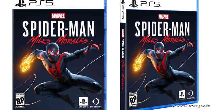 Sony reveals the PS5 game box design