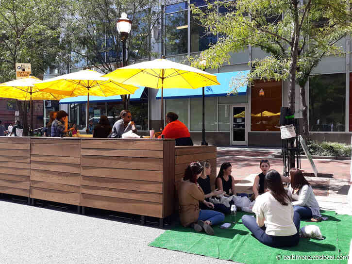 Downtown Partnership Of Baltimore Helping Restaurants Turn Parking Spots Into Dining Spaces Starting July 14
