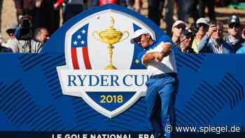 Golf: Ryder Cup um ein Jahr verschoben - DER SPIEGEL