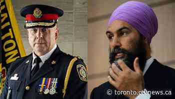 Halton police chief criticizes Jagmeet Singh's comments on Rideau Hall attack suspect