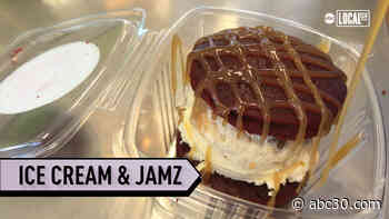 Ice cream shop keeps the jams playing through tough times