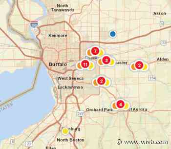 Thousands without power in WNY Thursday afternoon