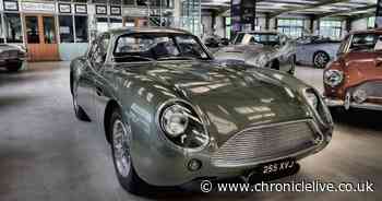 Rare Aston Martin car worth £1.8 million recreated in Durham
