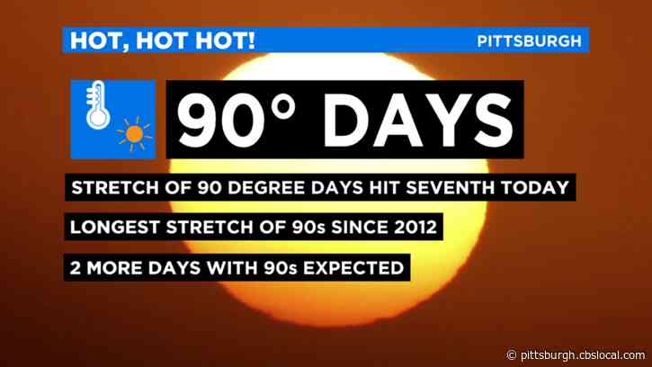 Pittsburgh Weather: Heat Advisory In Place As Some Thunderstorms Roll In
